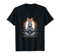 Yoga Meditation Bunny Mindfulness T-Shirt - Novelty Apparel Men Women - T-Shirt, Sweatshirt, Hoodie