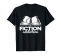 Fiction Addiction Funny Bookworm T-Shirt - Streetwear Style for Adults - T-Shirt, Sweatshirt, Hoodie