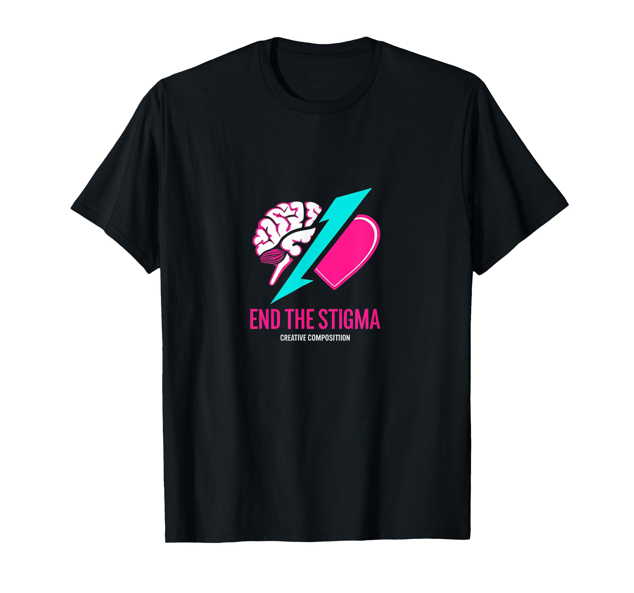 End Stigma Mental Health Awareness T-Shirt - Aesthetic Graphic Unisex - T-Shirt, Sweatshirt, Hoodie
