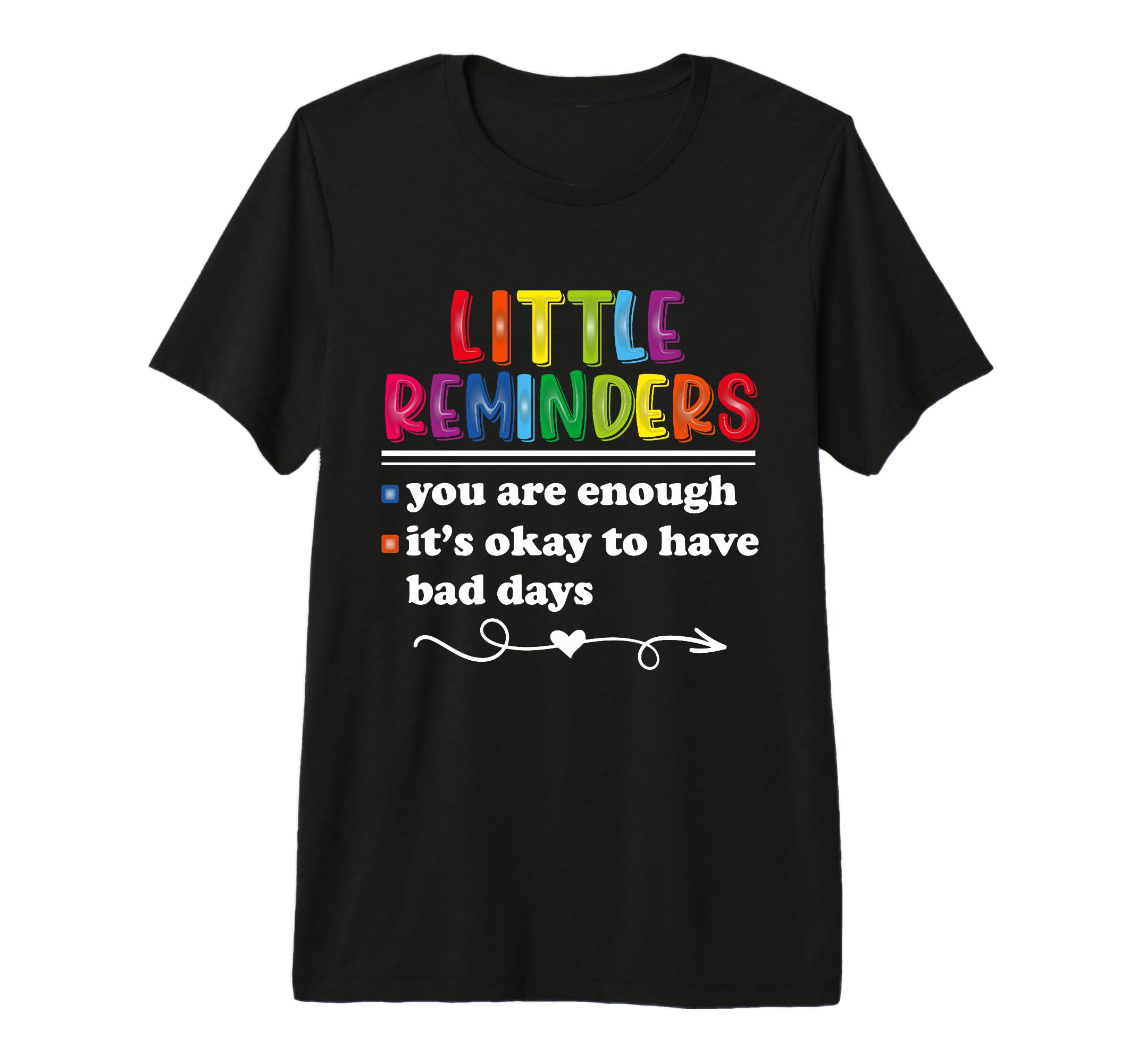 Little Reminders Mental Health T-Shirt - Aesthetic Graphic Men Women - T-Shirt, Sweatshirt, Hoodie
