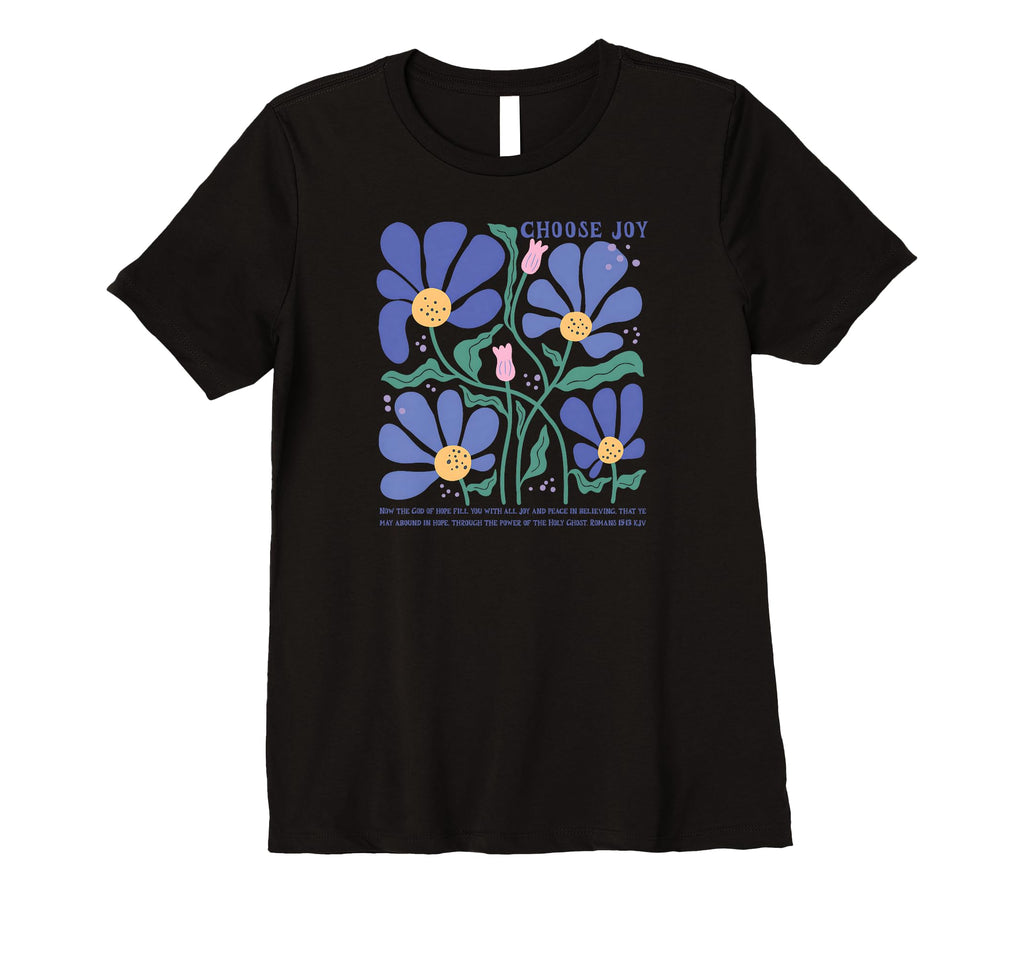 Choose Joy Co Christian Shirts T-Shirt - Aesthetic Graphic Unisex - T-Shirt, Sweatshirt, Hoodie