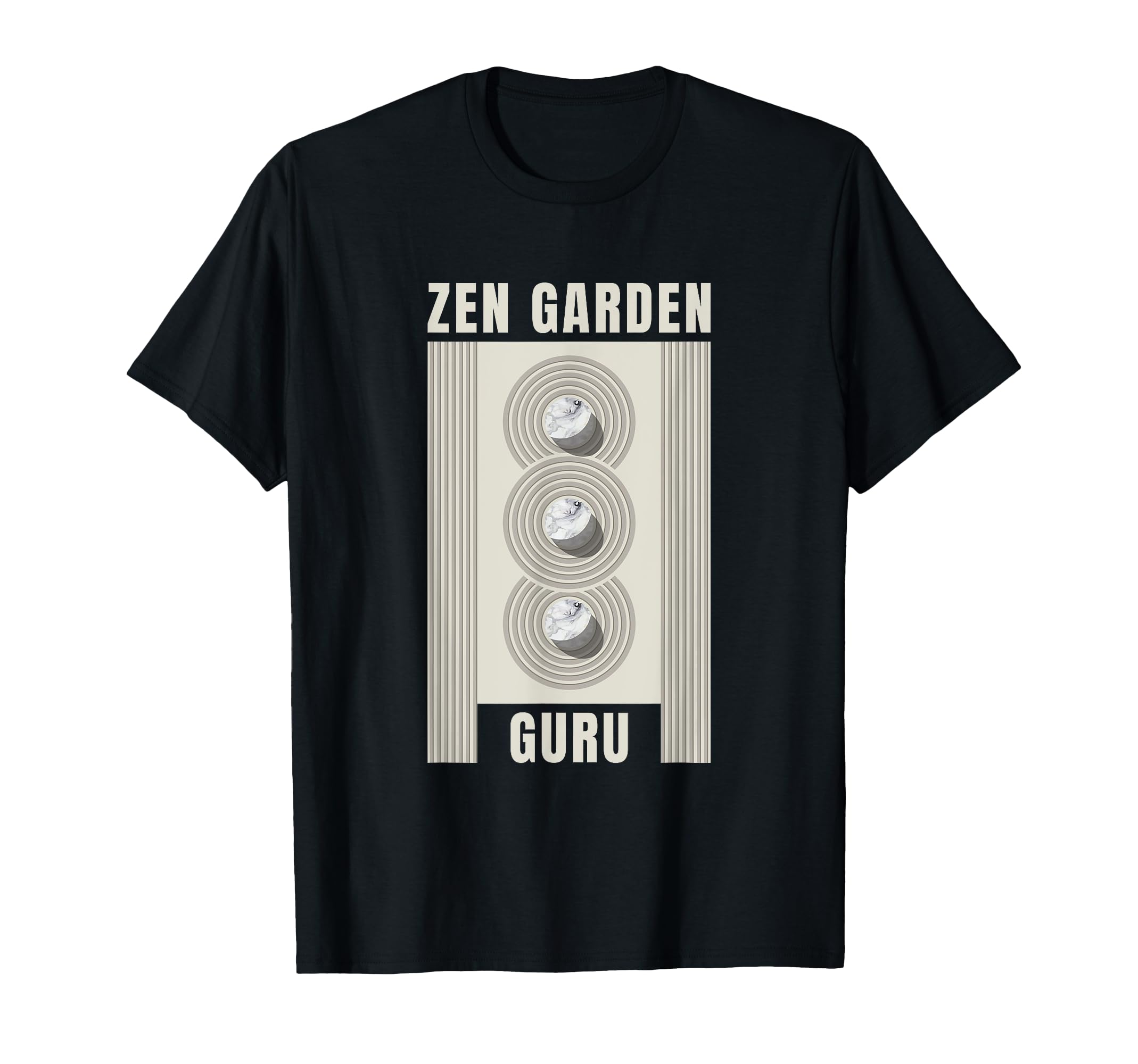 Zen Garden Guru Mindfulness Meditation T-Shirt - Unique Graphic Unisex - T-Shirt, Sweatshirt, Hoodie