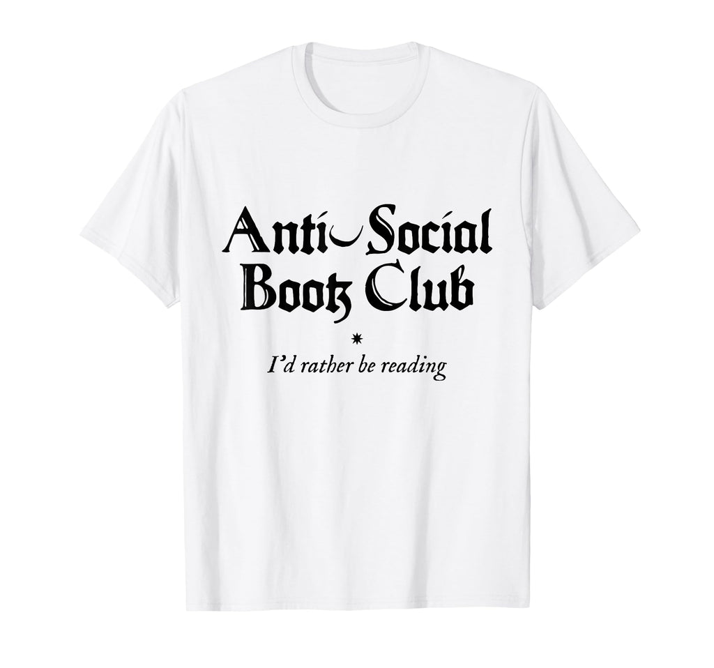 Anti Social Book Club Introverted T-Shirt - Streetwear Style Men Women - T-Shirt, Sweatshirt, Hoodie