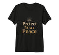Protect Your Peace Minimalist T-Shirt - Trendy Graphic Men Women - T-Shirt, Sweatshirt, Hoodie