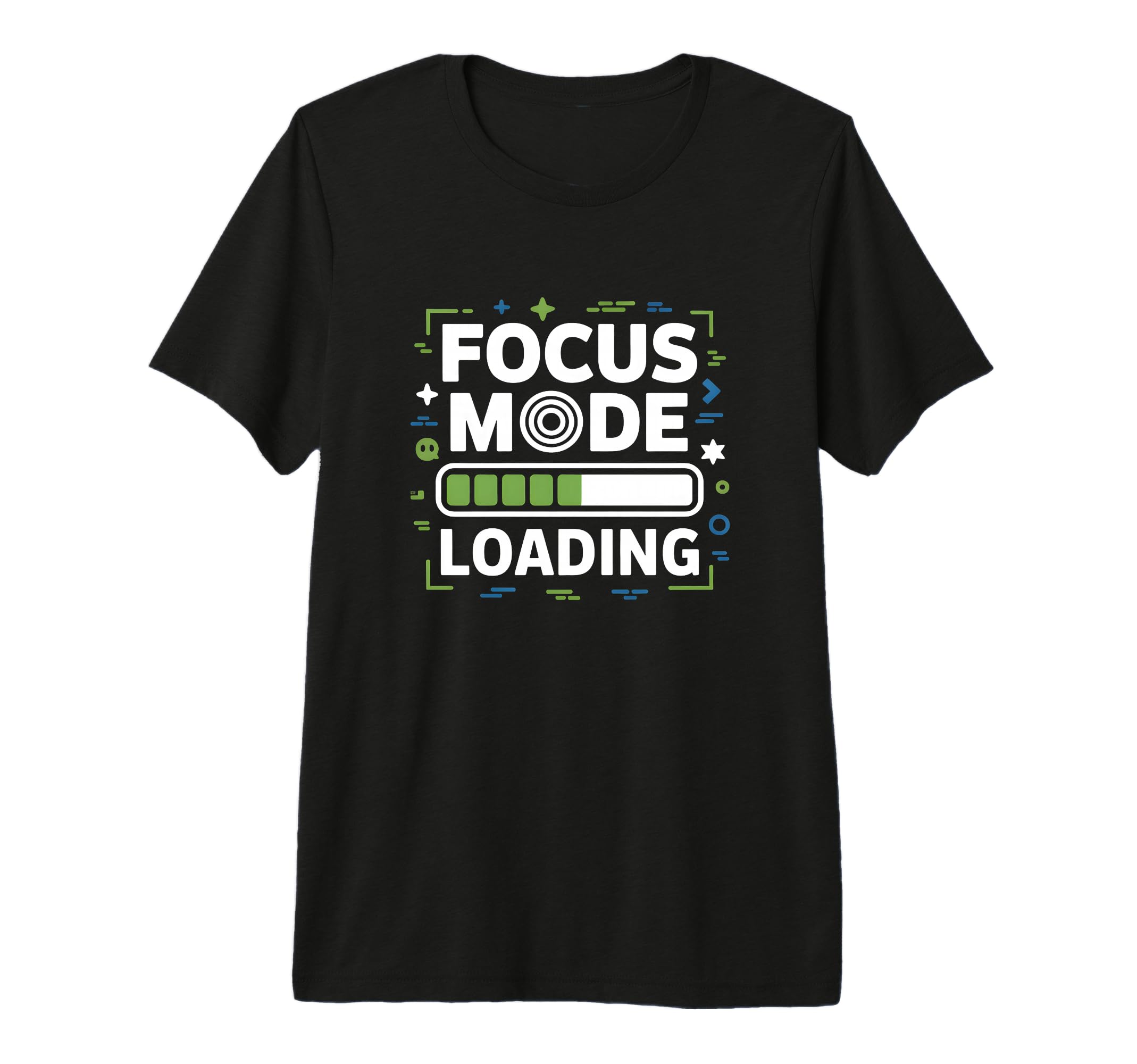 Focus Mode Loading Adhd Anxiety T-Shirt - Aesthetic Graphic for Adults - T-Shirt, Sweatshirt, Hoodie