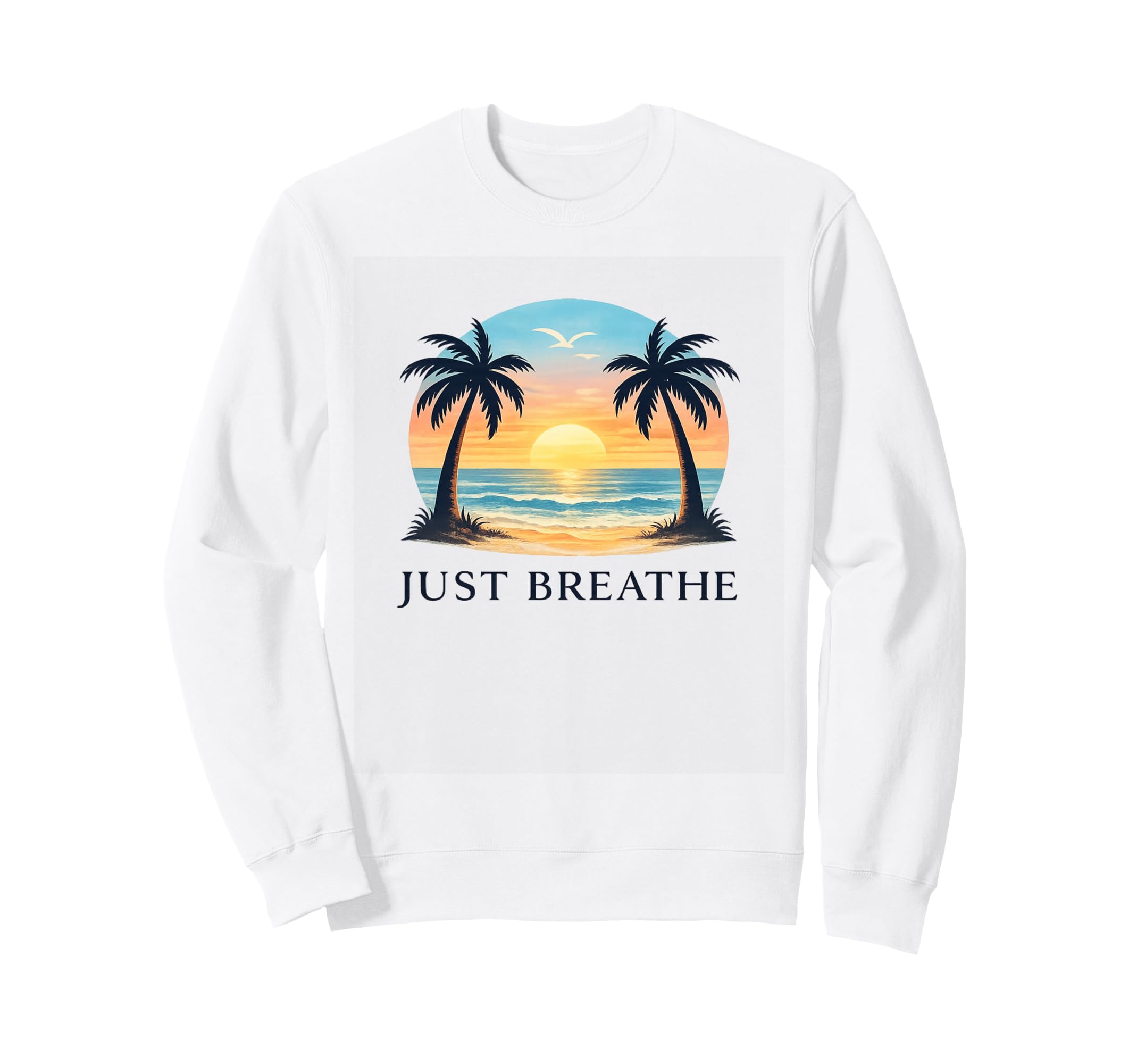 Breathe Calm Energy Breathwork Sweatshirt - Aesthetic Graphic for Adults - T-Shirt, Sweatshirt, Hoodie