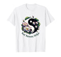 Yin Yang Lotus Harmony Art Spiritual T-Shirt - Trendy Graphic Men Women - T-Shirt, Sweatshirt, Hoodie