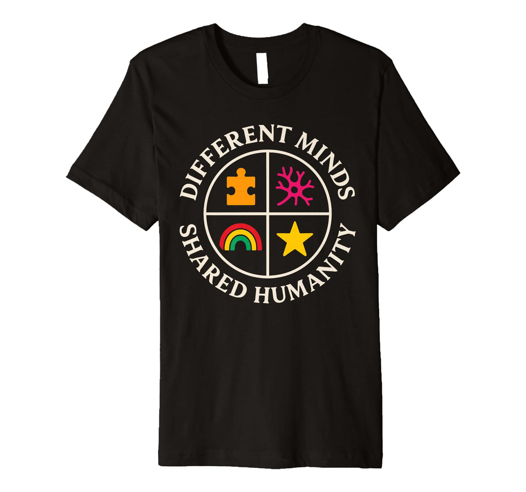 Neurodivergent Pride Adhd Autism T-Shirt - Custom Art Print Men Women - T-Shirt, Sweatshirt, Hoodie