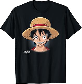 Anime Monkey D. Luffy Oversized Portrait T-Shirt Unisex T-shirt, Sweatshirt, Hoodie, Long Sleeve Tee - T-Shirt, Sweatshirt, Hoodie