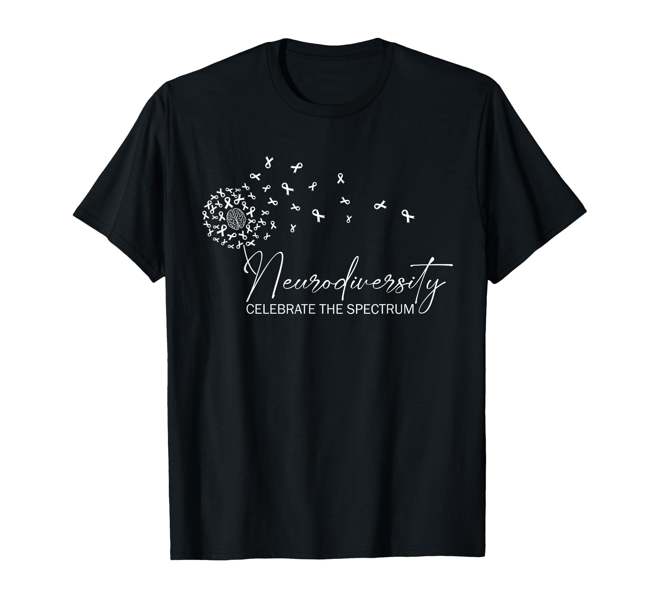 Neurodiversity Celebrate Spectrum Adhd T-Shirt - Graphic Print Unisex - T-Shirt, Sweatshirt, Hoodie