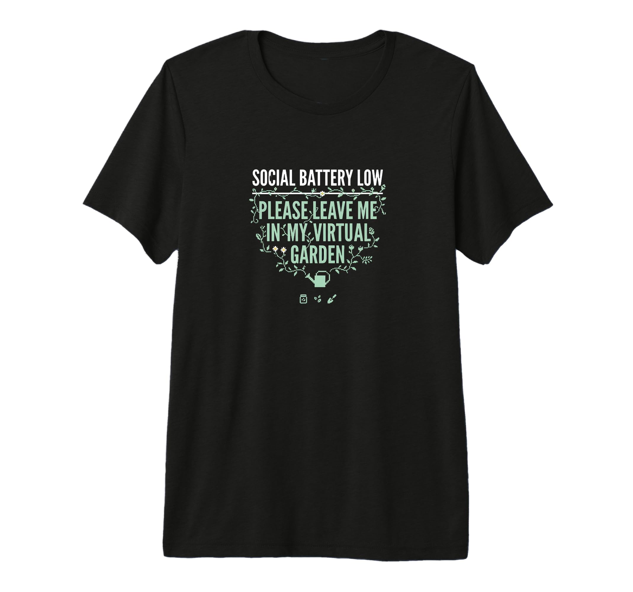 Funny Cozy Gamer Introvert Social T-Shirt - Custom Art Print for Adults - T-Shirt, Sweatshirt, Hoodie