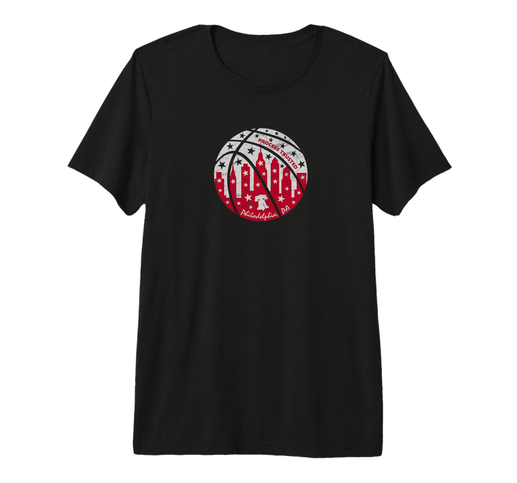 Trust Process Trusted Philadelphia T-Shirt - Trendy Graphic Unisex - T-Shirt, Sweatshirt, Hoodie