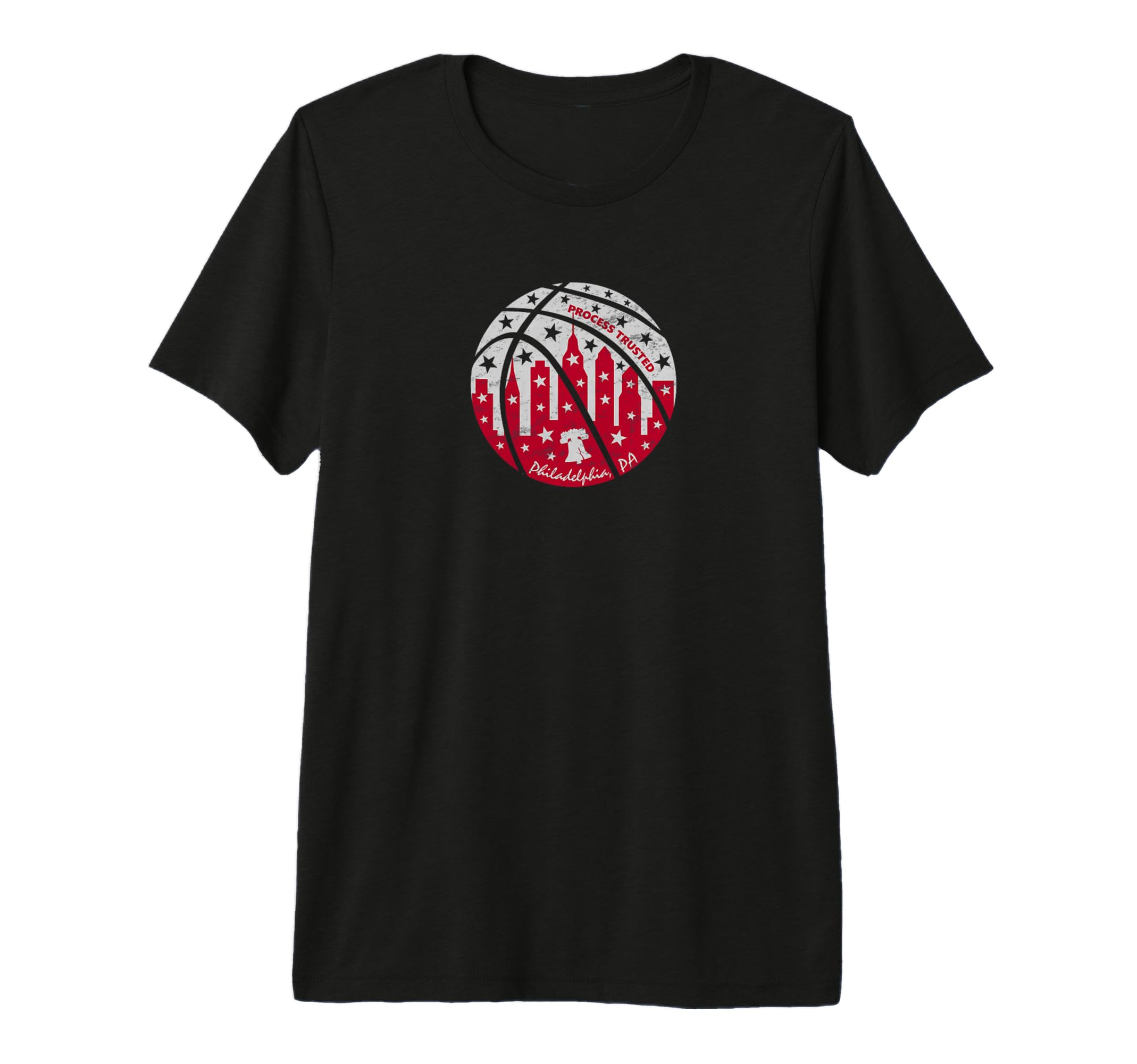 Trust Process Trusted Philadelphia T-Shirt - Trendy Graphic Unisex - T-Shirt, Sweatshirt, Hoodie