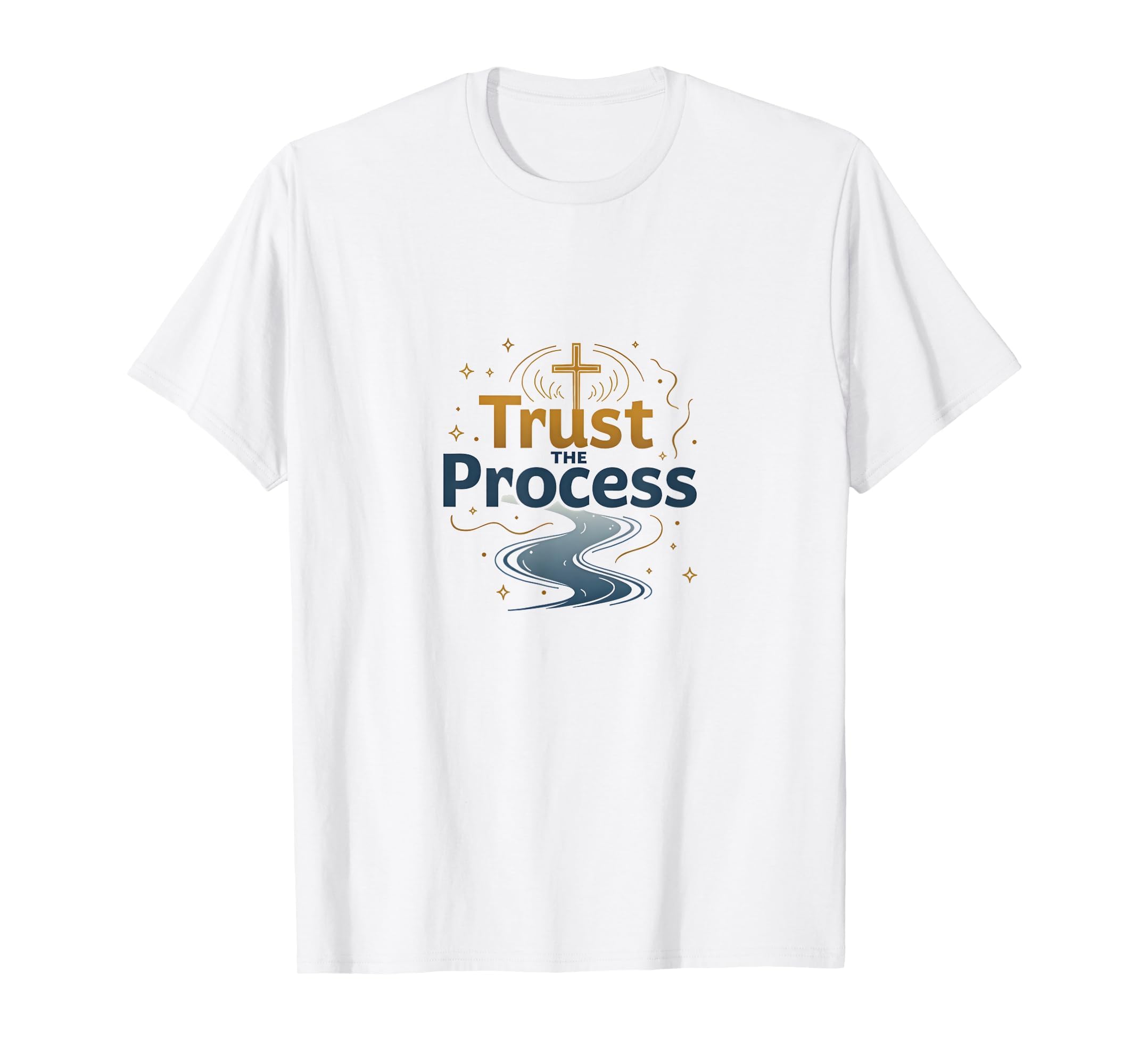 Jesus Saves Trust Process Christian T-Shirt - Trendy Graphic for Adults - T-Shirt, Sweatshirt, Hoodie