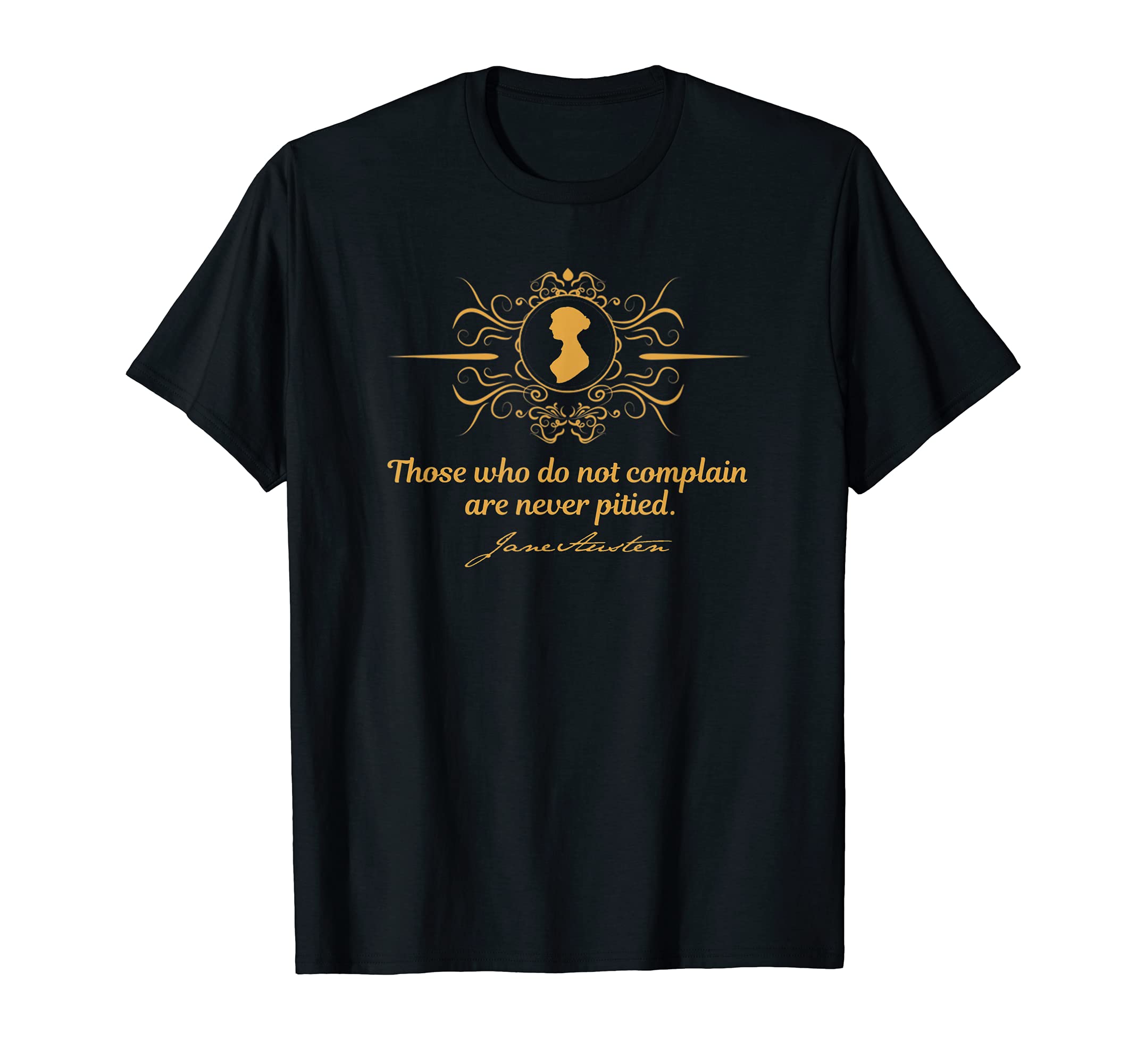 Jane Austen Quotes Book Club Fans T-Shirt - Custom Art Print Men Women - T-Shirt, Sweatshirt, Hoodie