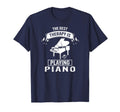 Best Therapy Is Playing Piano T-Shirt - Graphic Print Unisex - T-Shirt, Sweatshirt, Hoodie