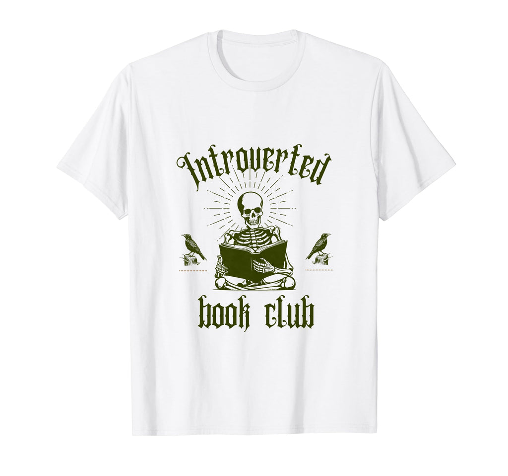 Introverted Book Club Social Club T-Shirt - Streetwear Style Unisex - T-Shirt, Sweatshirt, Hoodie