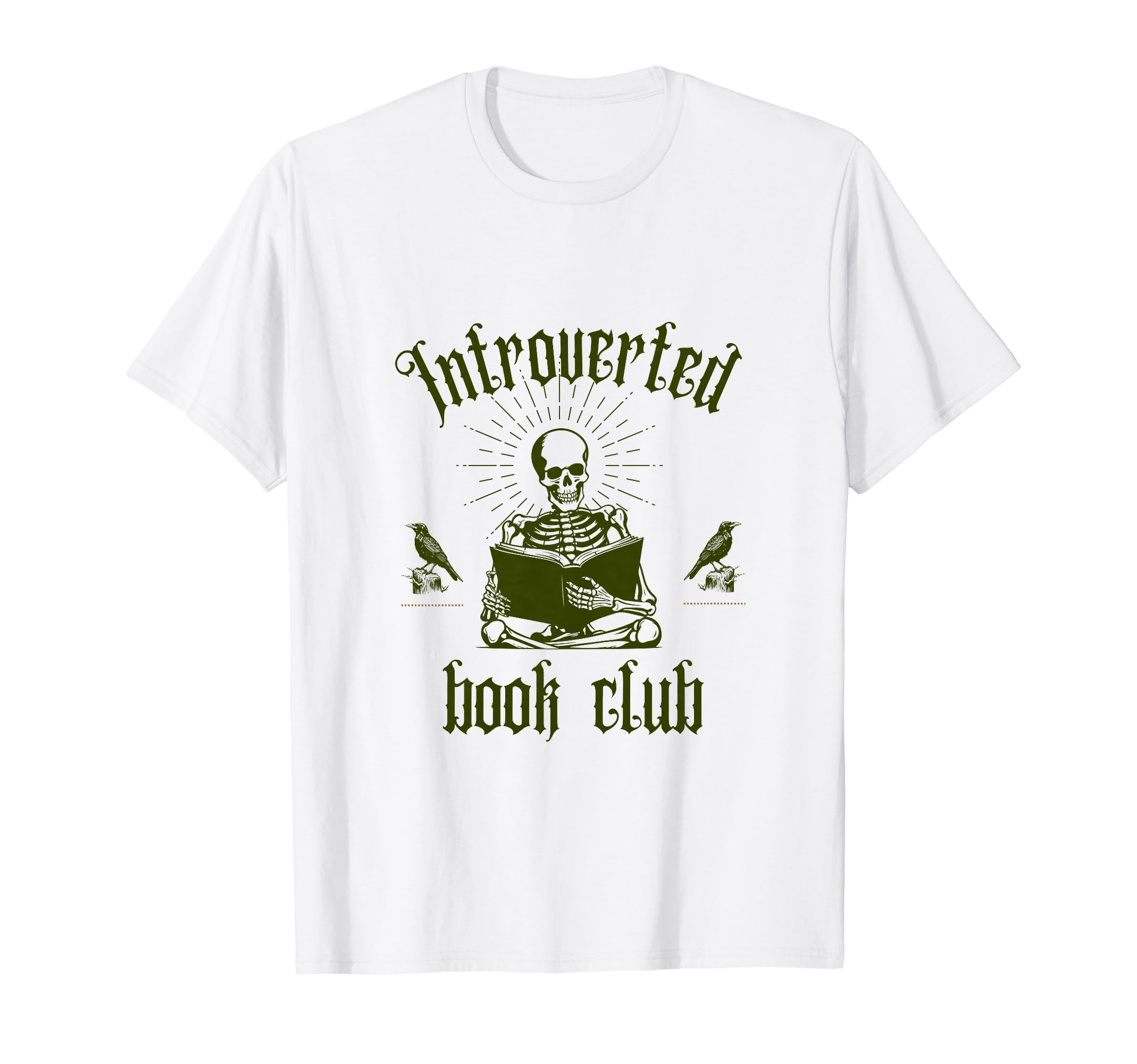 Introverted Book Club Social Club T-Shirt - Streetwear Style Unisex - T-Shirt, Sweatshirt, Hoodie