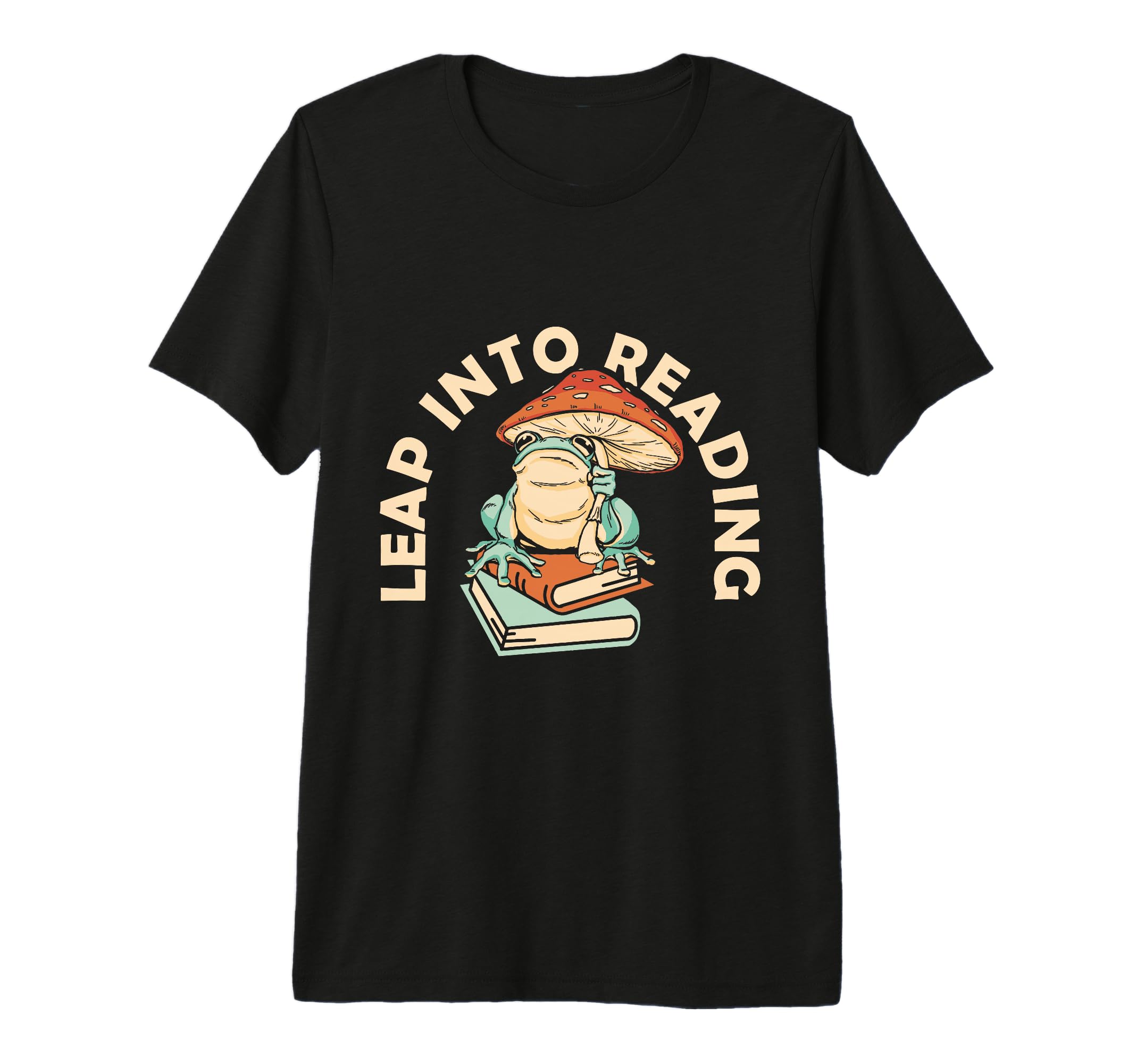 Leap Into Reading Literature Enthusiast T-Shirt - Graphic Print for Adults - T-Shirt, Sweatshirt, Hoodie