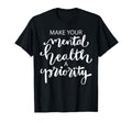 Mental Health Awareness Ribbon Items T-Shirt - Trendy Graphic for Adults - T-Shirt, Sweatshirt, Hoodie