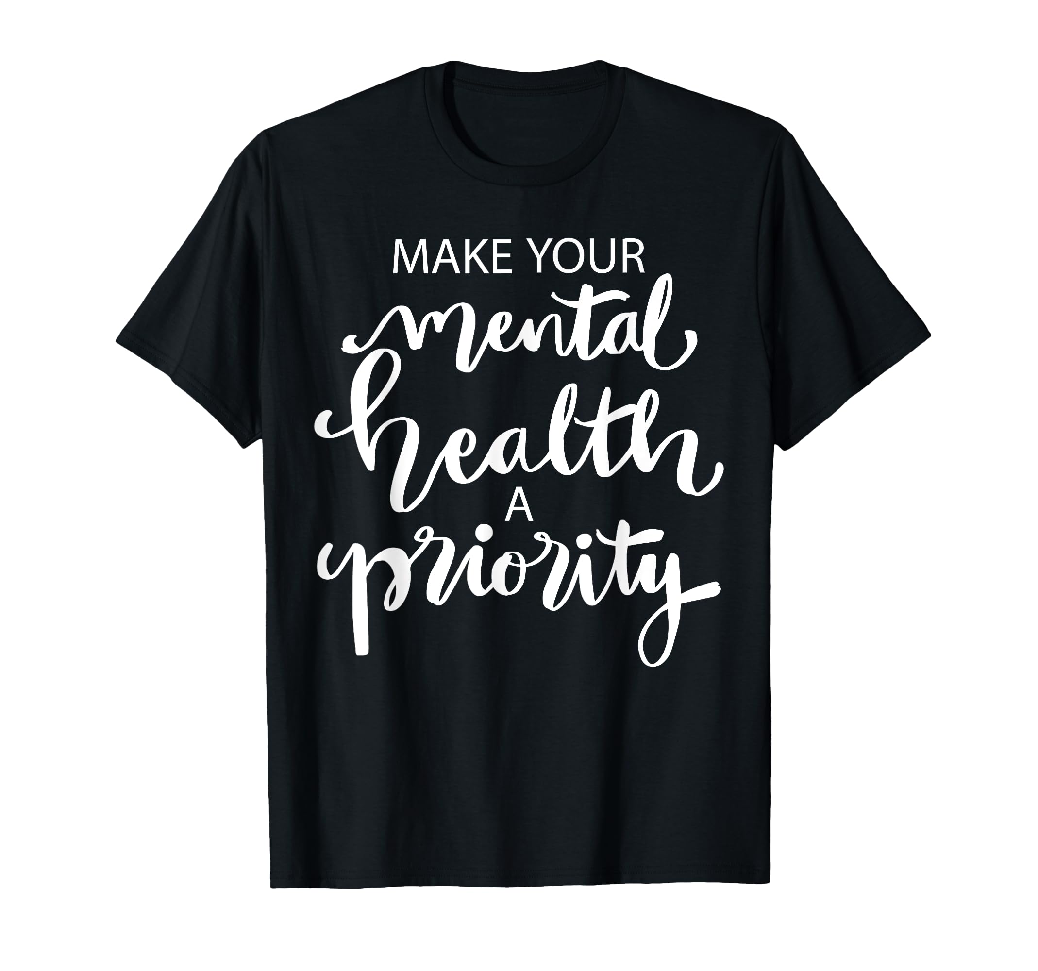 Mental Health Awareness Ribbon Items T-Shirt - Trendy Graphic for Adults - T-Shirt, Sweatshirt, Hoodie