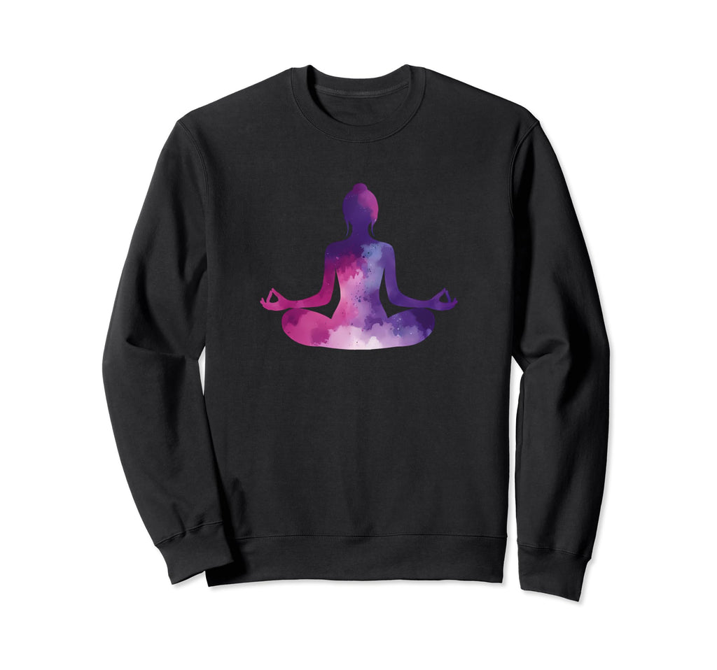 Yoga Lovers And Mindfulness Colorful Hoodie - Novelty Apparel Men Women - T-Shirt, Sweatshirt, Hoodie