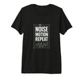 Noise Motion Repeat Tri Blend T-Shirt - Trendy Graphic Unisex - T-Shirt, Sweatshirt, Hoodie
