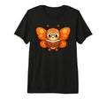 Cuter Butterfly Reading Book Nerd Tri T-Shirt - Novelty Apparel Men Women - T-Shirt, Sweatshirt, Hoodie
