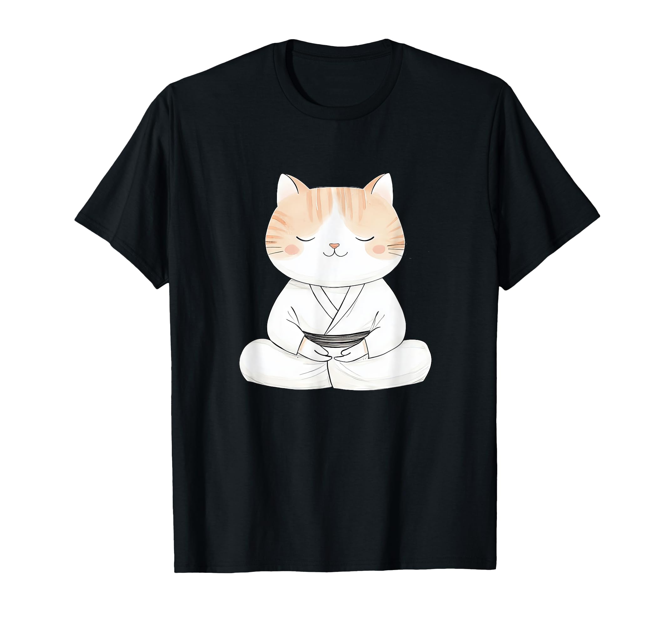 Zen Cat Meditation Art Yoga And T-Shirt - Streetwear Style Unisex - T-Shirt, Sweatshirt, Hoodie