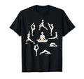 Serene Yoga Poses Meditation T-Shirt - Fun Novelty Design for Adults - T-Shirt, Sweatshirt, Hoodie