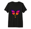Butterfly Key Healing Transformation T-Shirt - Casual Everyday Wear Unisex - T-Shirt, Sweatshirt, Hoodie