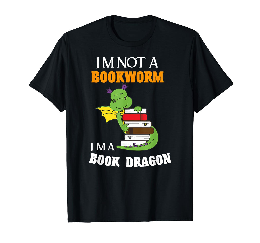 Im Book Dragon Not Workbook Book Lover T-Shirt - Minimalist Print Unisex - T-Shirt, Sweatshirt, Hoodie