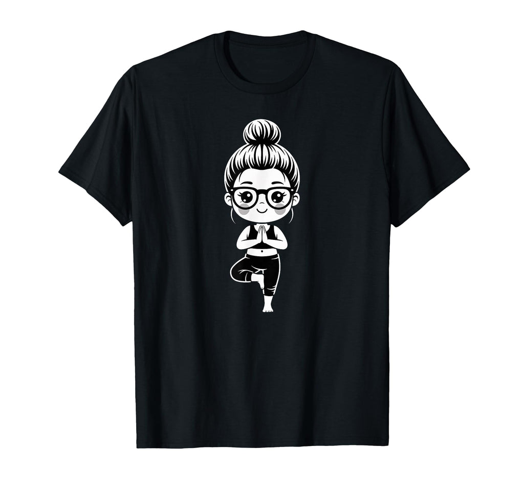 Doing Yoga Meditating Mindfulness And Fun T-Shirt - Unique Graphic Unisex - T-Shirt, Sweatshirt, Hoodie