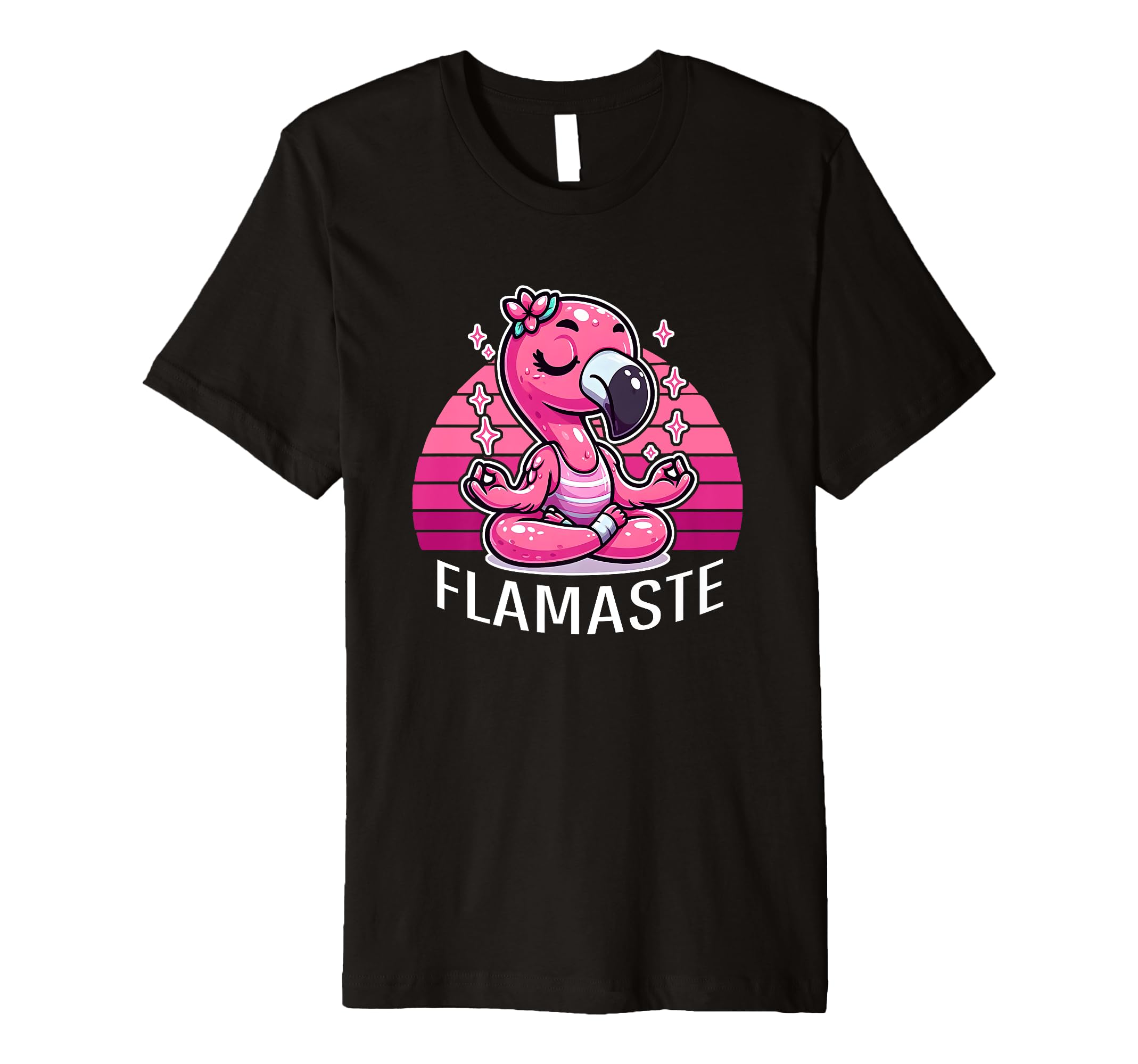 Flamaste Funny Flamingo Yoga T-Shirt - Casual Everyday Wear Men Women - T-Shirt, Sweatshirt, Hoodie