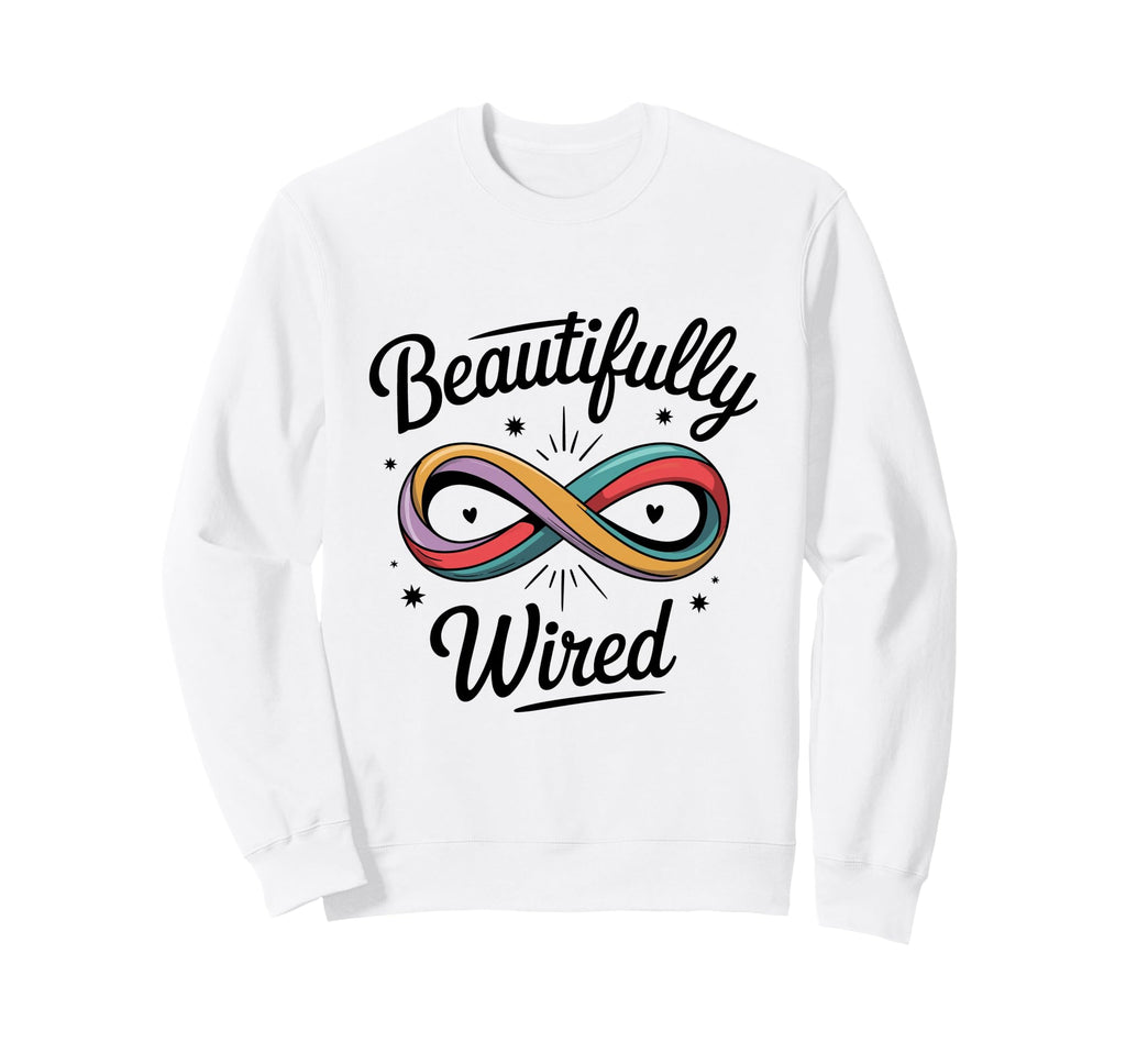 Beautifully Wired Sweatshirt - Casual Everyday Wear Men Women - T-Shirt, Sweatshirt, Hoodie