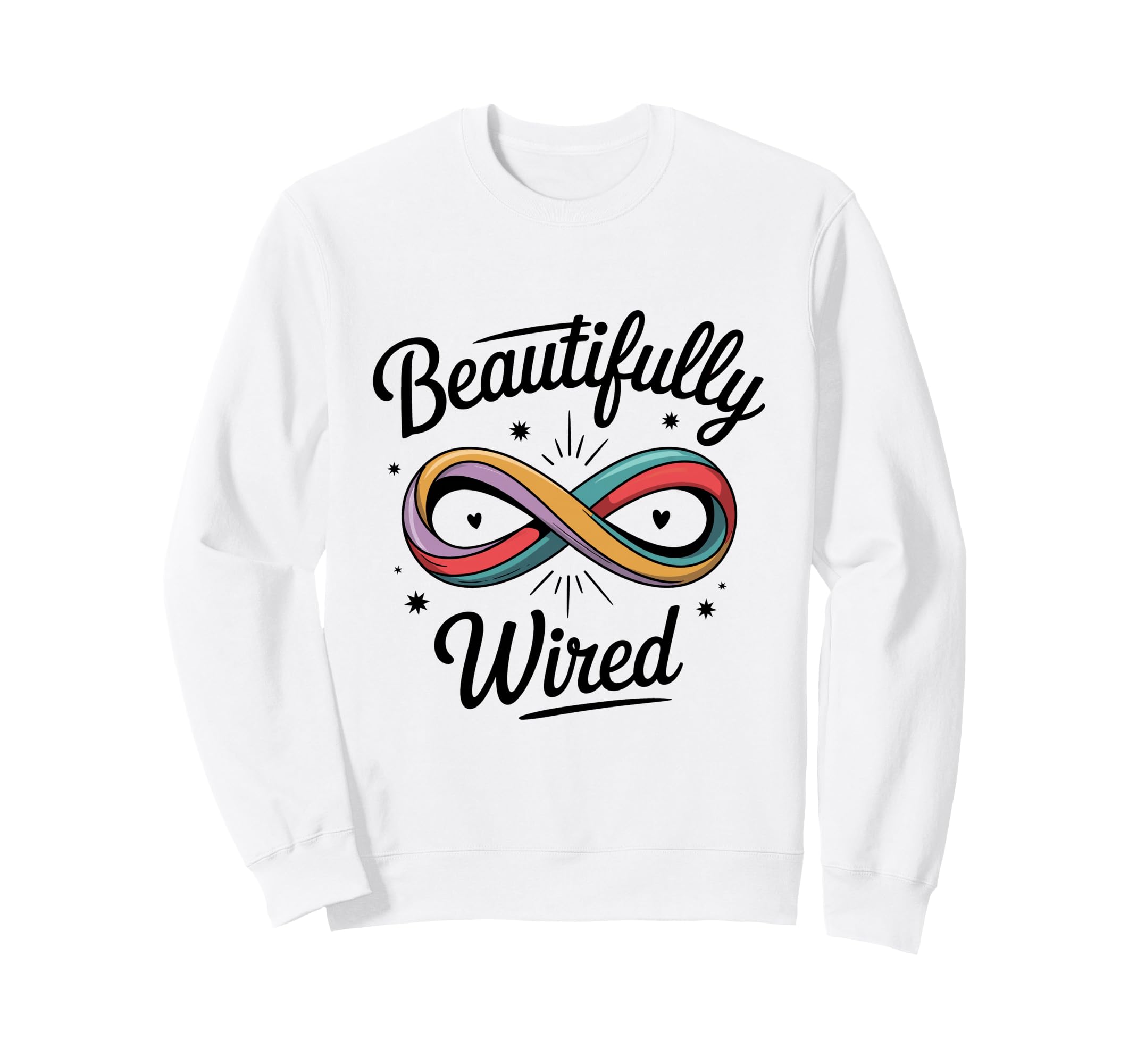 Beautifully Wired Sweatshirt - Casual Everyday Wear Men Women - T-Shirt, Sweatshirt, Hoodie