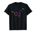 Serotonin Molecule Happy Happiness Optism T-Shirt - Novelty Apparel Unisex - T-Shirt, Sweatshirt, Hoodie