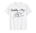 Daddy And Me Best Dad Ever Fist Bump T-Shirt - Novelty Apparel Men Women - T-Shirt, Sweatshirt, Hoodie
