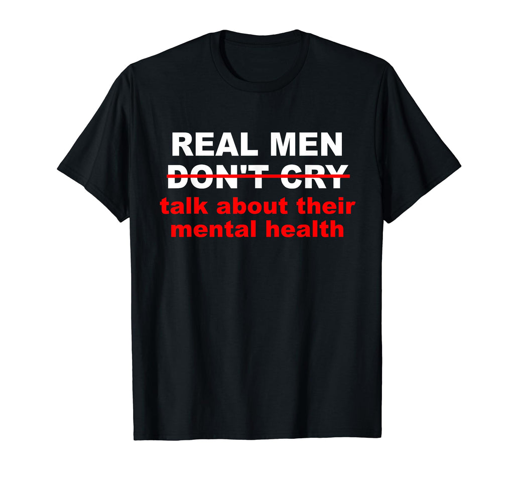 Real Talk About Their Mental Health T-Shirt - Unique Graphic Men Women - T-Shirt, Sweatshirt, Hoodie