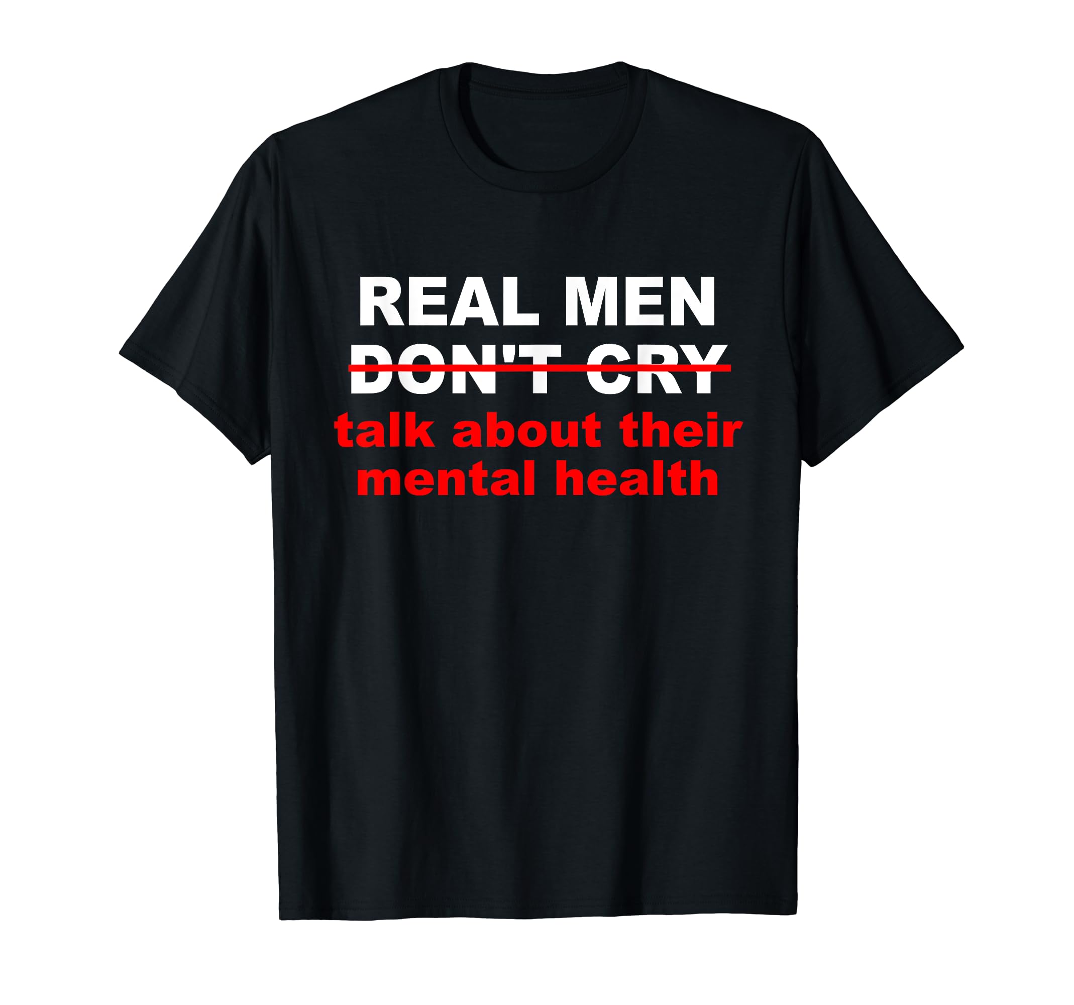 Real Talk About Their Mental Health T-Shirt - Unique Graphic Men Women - T-Shirt, Sweatshirt, Hoodie