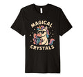 Unicorn Magical Crystals Energy Healing T-Shirt - Aesthetic Graphic Unisex - T-Shirt, Sweatshirt, Hoodie