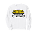 Professional Overthinker Currently Sweatshirt - Custom Art Print Unisex - T-Shirt, Sweatshirt, Hoodie