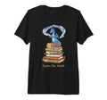 Explore New Worlds Dragon Myths Legends T-Shirt - Minimalist Print Unisex - T-Shirt, Sweatshirt, Hoodie
