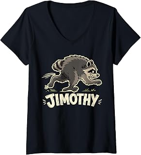 Women's Jimothy The Raccoon Seattle Raccoon V-Neck T-Shirt Unisex T-shirt, Sweatshirt, Hoodie, Long Sleeve Tee - T-Shirt, Sweatshirt, Hoodie