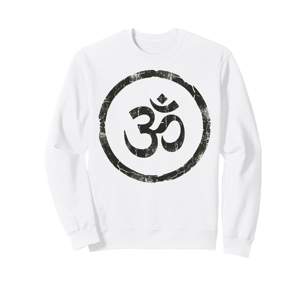 Om Symbol Yoga Meditation Spiritual Sweatshirt - Minimalist Print Unisex - T-Shirt, Sweatshirt, Hoodie