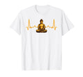 Mindfulness Buddha Heartbeat Meditation T-Shirt - Aesthetic Graphic Unisex - T-Shirt, Sweatshirt, Hoodie