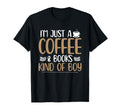 Coffee Lover Book Reading Club Librarian T-Shirt - Aesthetic Graphic Unisex - T-Shirt, Sweatshirt, Hoodie