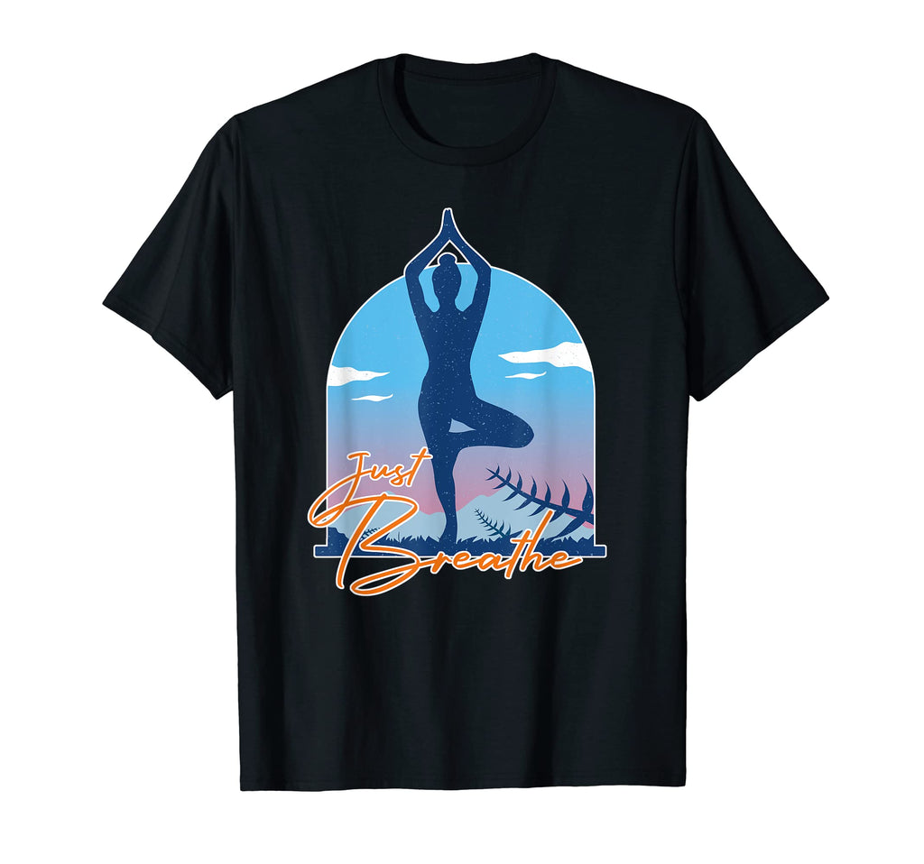 Breathe Meditate Mindfulness Meditation T-Shirt - Unique Graphic Unisex - T-Shirt, Sweatshirt, Hoodie