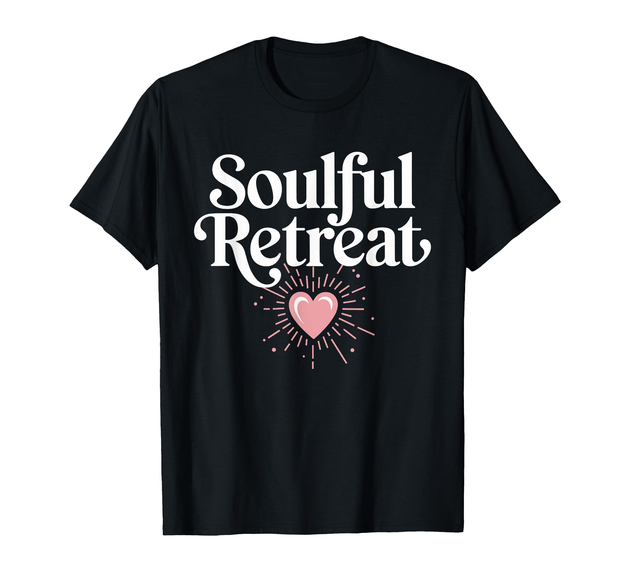 Spiritual Retreat Meditation T-Shirt - Minimalist Print for Adults - T-Shirt, Sweatshirt, Hoodie