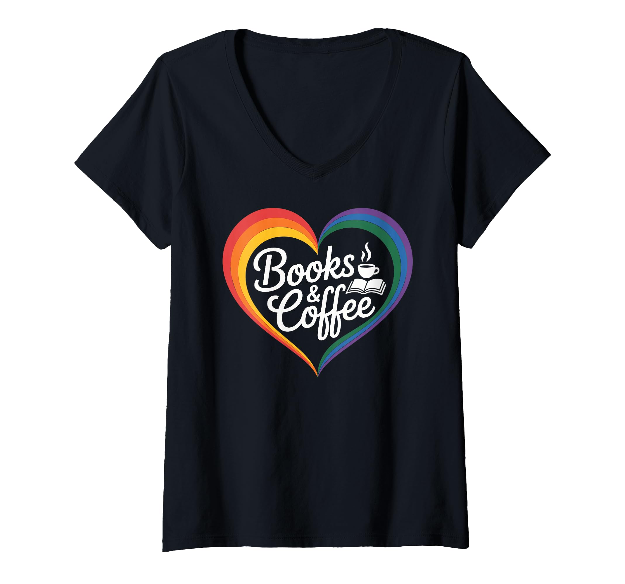 Books Lover Reading Teacher Coffee Lover Hoodie - Unique Graphic Unisex - T-Shirt, Sweatshirt, Hoodie